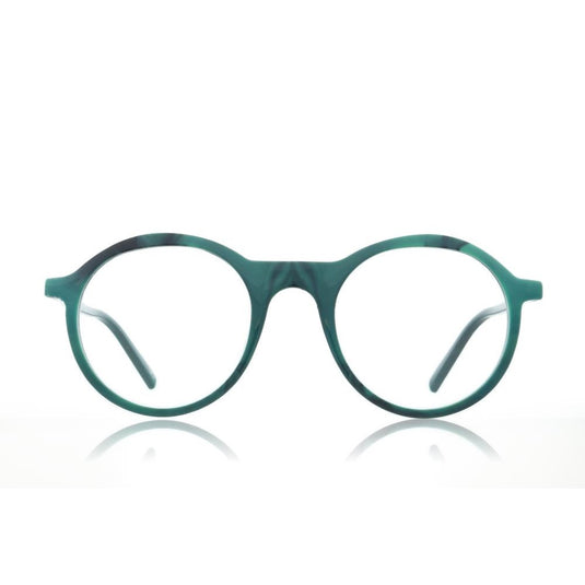 Caria Forest yeşil çerçeveli mavi ışık gözlüğü, doğadan ilham alan tasarım