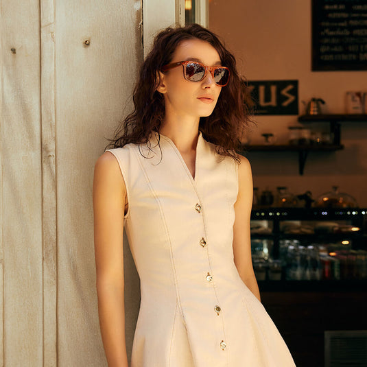 Reunik Lukka Mocha Sunglasses