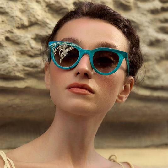 Reunik Mysia Mint Sunglasses