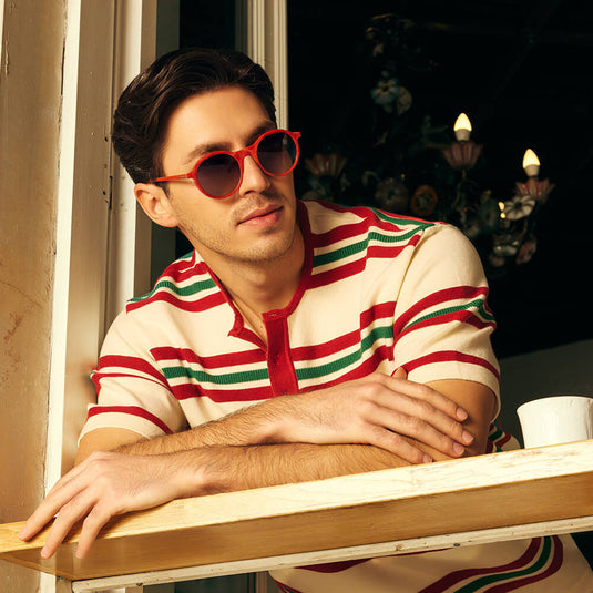 Reunik Caria Coral Sunglasses