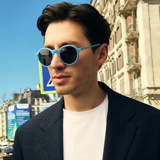 Reunik Caria Sky Blue Sunglasses