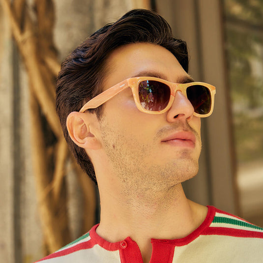 Reunik Lukka Peach Sunglasses