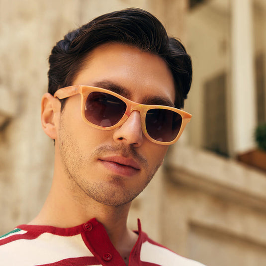 Reunik Lukka Peach Sunglasses