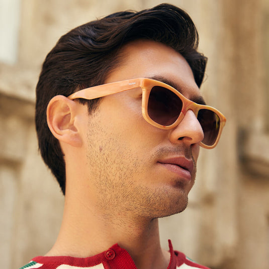 Reunik Lukka Peach Sunglasses
