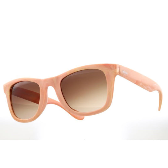 Sıcak ve doğal şeftali renkleriyle ekolojik Lukka Peach gözlük modeli