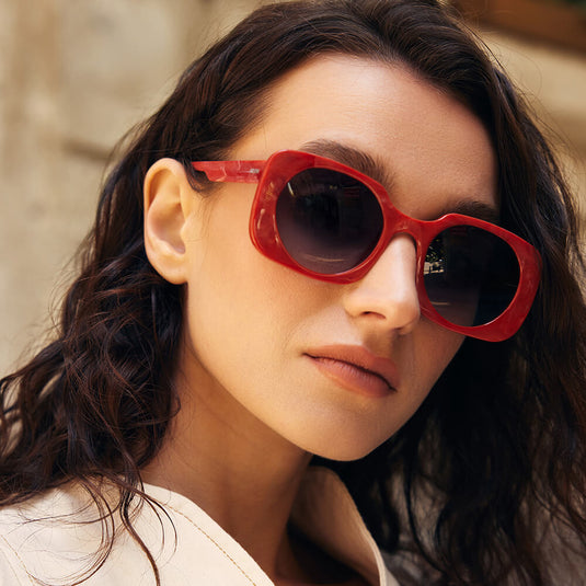 Reunik Mira Coral Sunglasses
