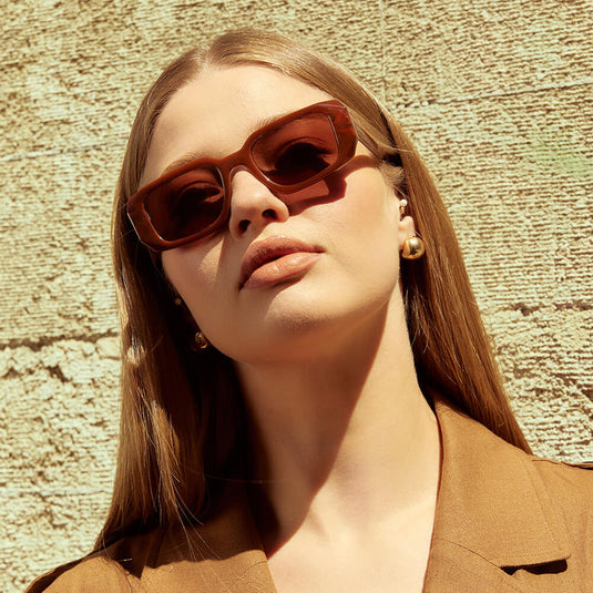 Reunik Mitanni Mocha Sunglasses